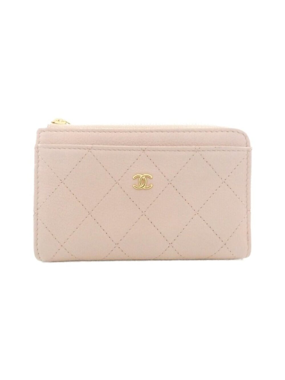 Chanel Card Case Card Holders Pink